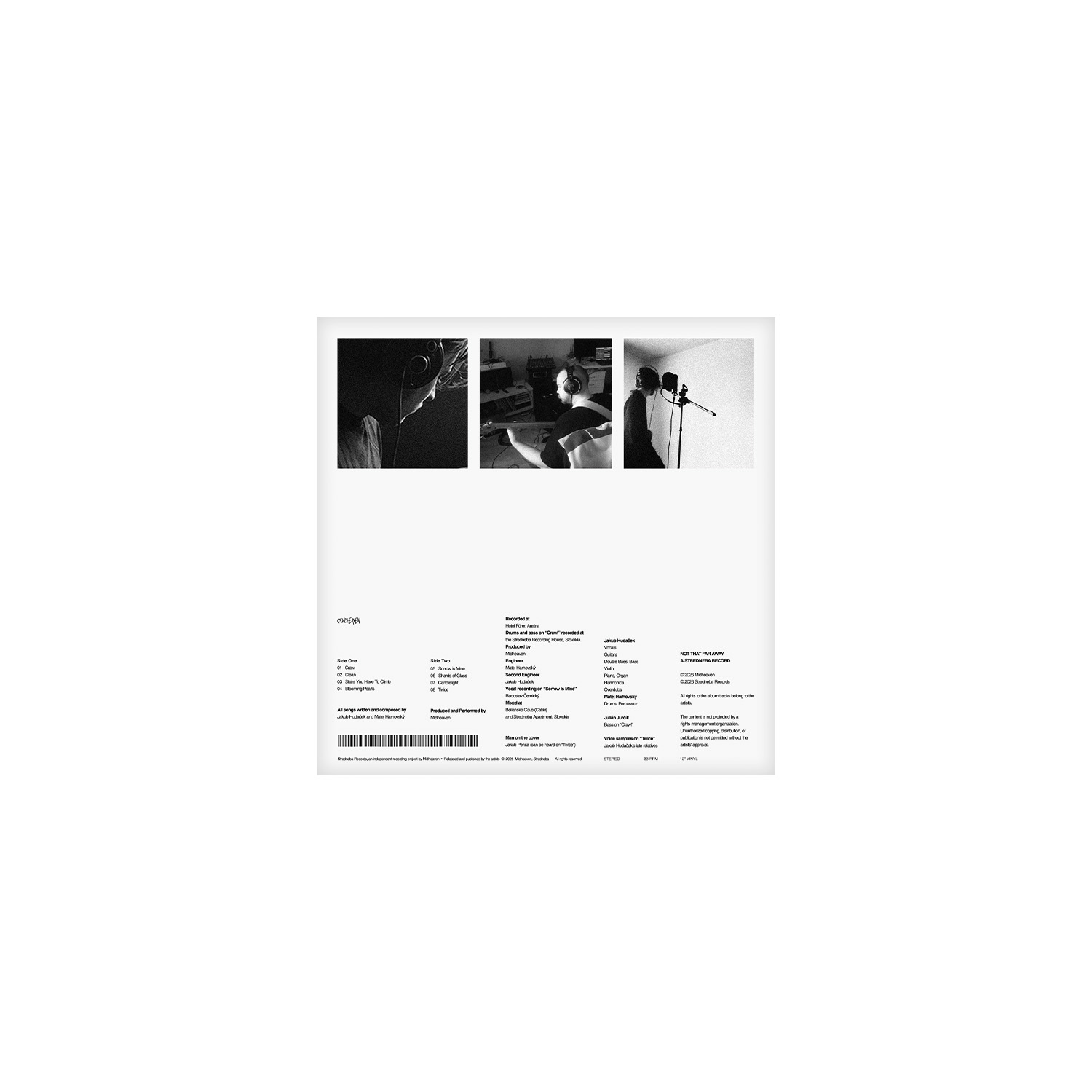 NOT THAT FAR AWAY - MINI-LP-SLEEVE-CD (BACKSIDE)